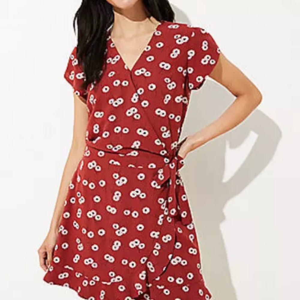 LOFT Floral Skort Romper - 5 STAR PRODUCT REVIEWS!